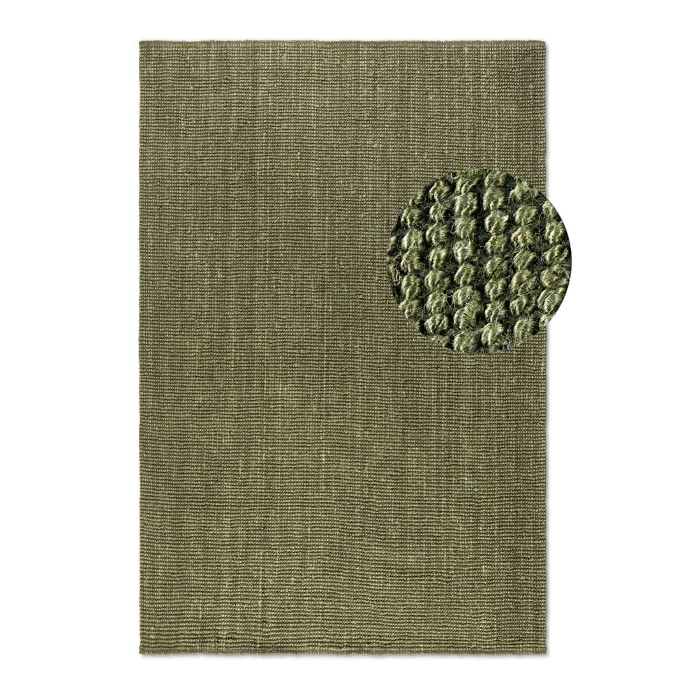 Khaki jutový koberec 190x280 cm Bouclé – Hanse Home