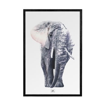 Ramă foto pt living ritzy, 52 x 72 cm, negru