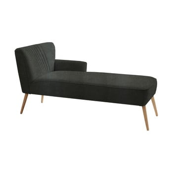 Șezlong custom form harry, pe partea dreaptă, gri închis