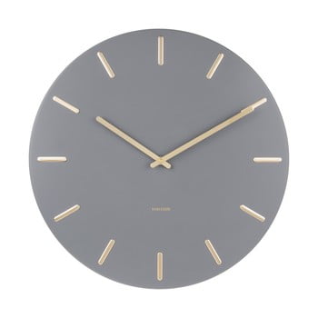 Ceas de perete karlsson charm, gri