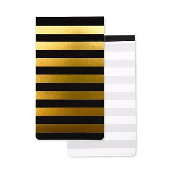 Caiet notițe GO Stationery Bee, negru galben