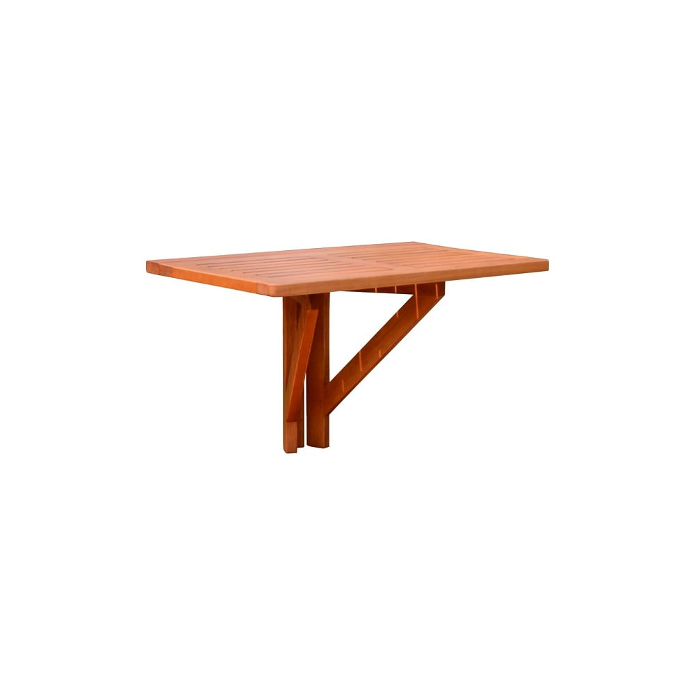 Zahradní odkládací stolek z eukalyptového dřeva 40x60 cm Stanford – Garden Pleasure