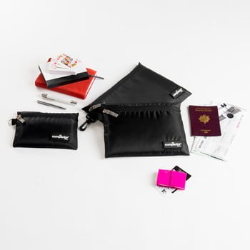 Set 3 saci de călătorie pentru obiecte mici compactor jet