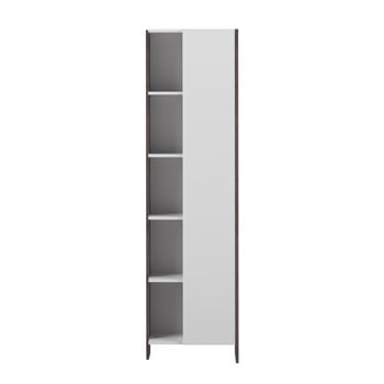 Dulap baie temahome biarritz, înălțime 180 cm, alb - gri
