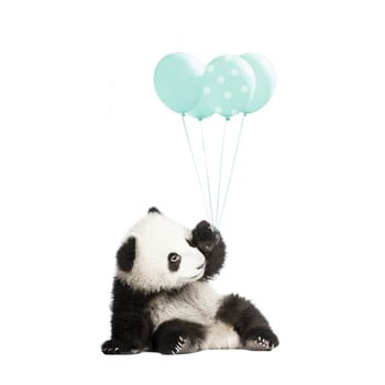 Autocolant pentru perete dekornik minty panda