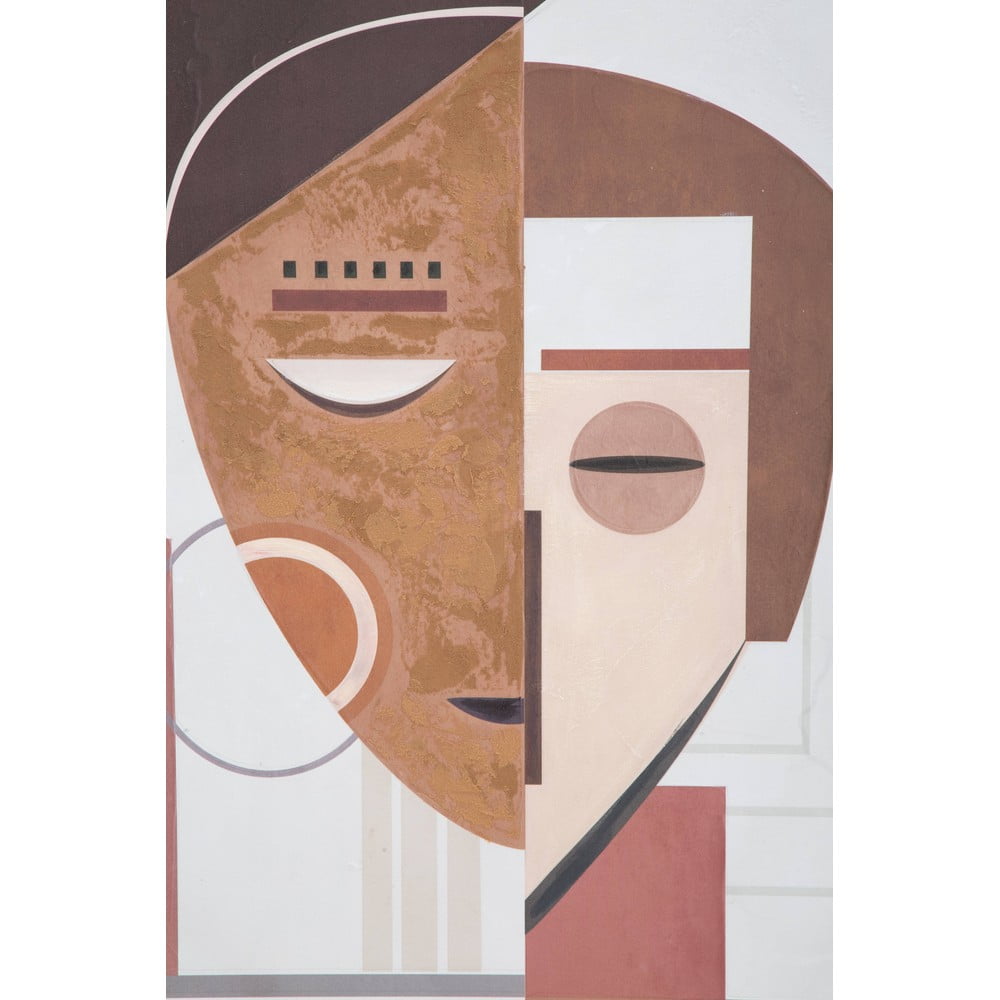 Ručně malovaný obraz Mauro Ferretti Ethic Face, 60 x 80 cm