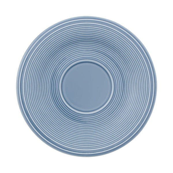 Modrý porcelánový podšálek Villeroy & Boch Like Color Loop, ø 15 cm