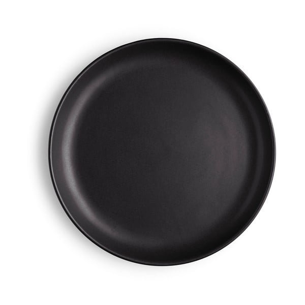Černý kameninový talíř Eva Solo Nordic, ø 17 cm