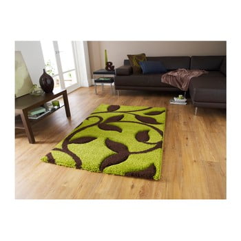 Covor think rugs fashion, 120 x 170 cm, verde - maro