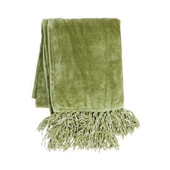 Pled tiseco home studio flanelo, 170 x 130 cm, verde