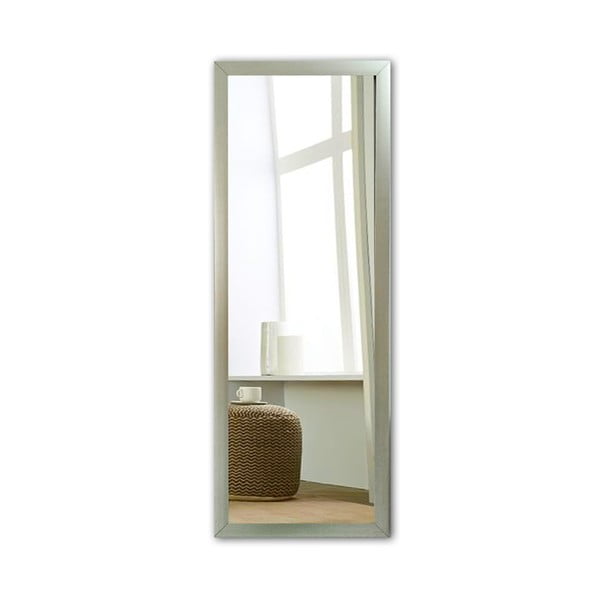 Nástěnné zrcadlo s rámem ve stříbrné barvě Oyo Concept, 40 x 105 cm