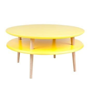Măsuță de cafea ragaba ufo Ø 70 cm, galben