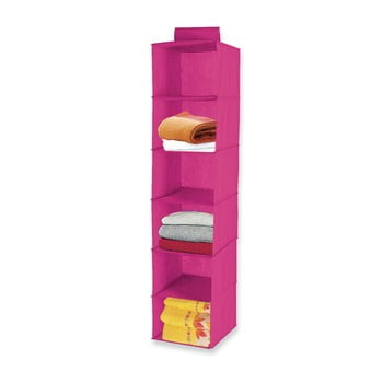 Organizator pentru haine jocca ,120 x 30 cm, roz