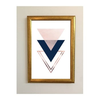 Poster cu ramă piacenza art triangles, 30 x 20 cm