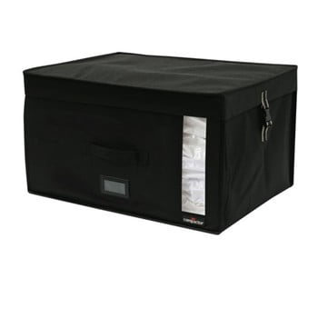 Cutie depozitare cu vacuum compactor infinity, capacitate 150 l, negru