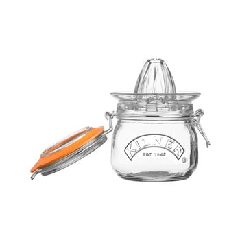 Borcan cu clips și storcător pentru citrice kilner citrus
