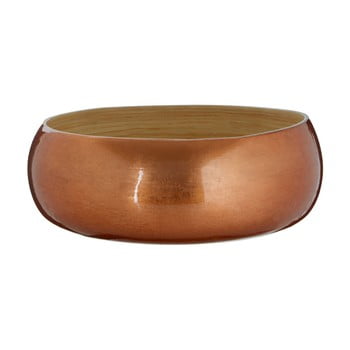 Bol din bambus premier housewares, ⌀ 25 cm, roz auriu
