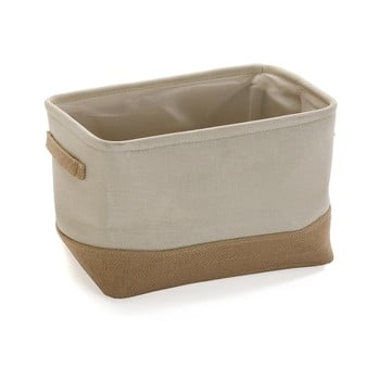 Coș de depozitare versa home, crem-maro