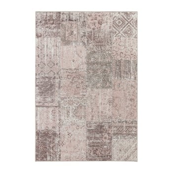 Covor Elle Decor Pleasure Denain, 160 x 230 cm, roz deschis