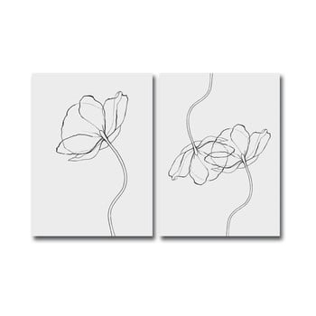 Set 2 tablouri canvart marifo