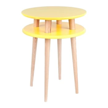 Măsuță de cafea ragaba ufo Ø 45 cm, galben