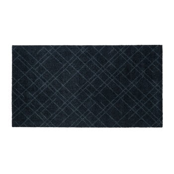 Covoraș intrare tica copenhagen lines, 67 x 120 cm, gri închis