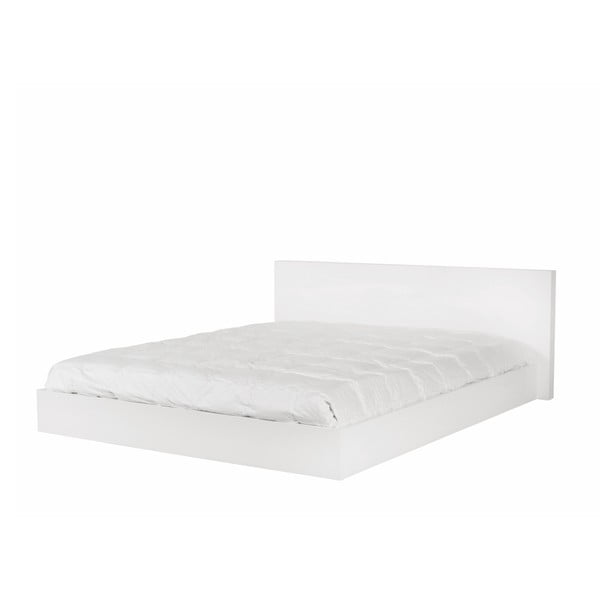 Bílá postel TemaHome Float, 180 x 200 cm