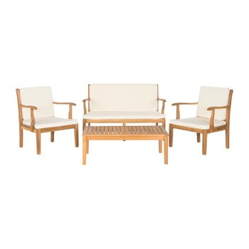 Set mobilier de grădină din lemn de acacia Safavieh Mendoza