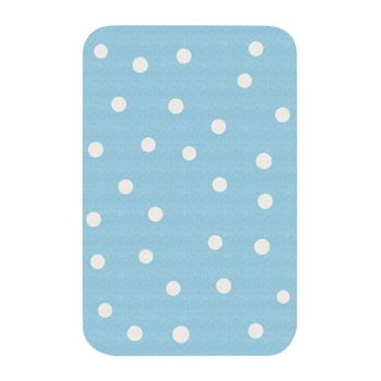 Covor pentru copii Zala Living Dots, 67 x 120 cm, albastru