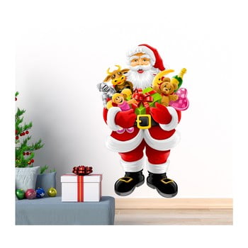 Autocolant de crăciun ambiance santa claus and gifts