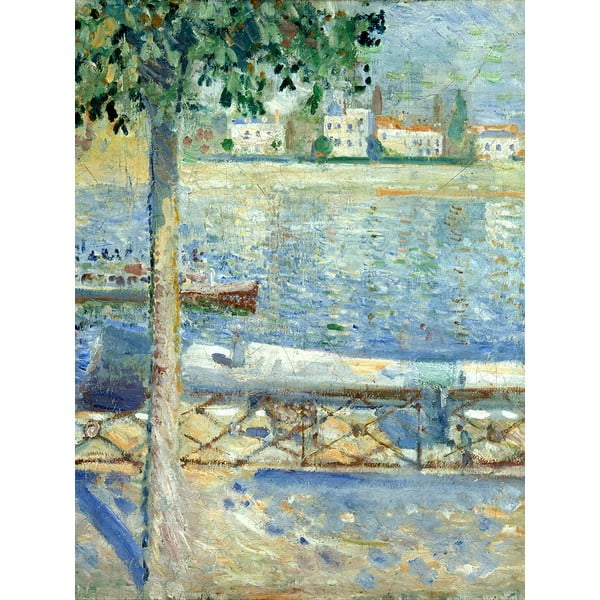 Reprodukce obrazu Edvard Munch - The Seine at Saint-Cloud, 45 x 60 cm