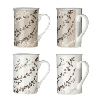 Set 4 căni Premier Housewares Homestead Willow, 270 ml