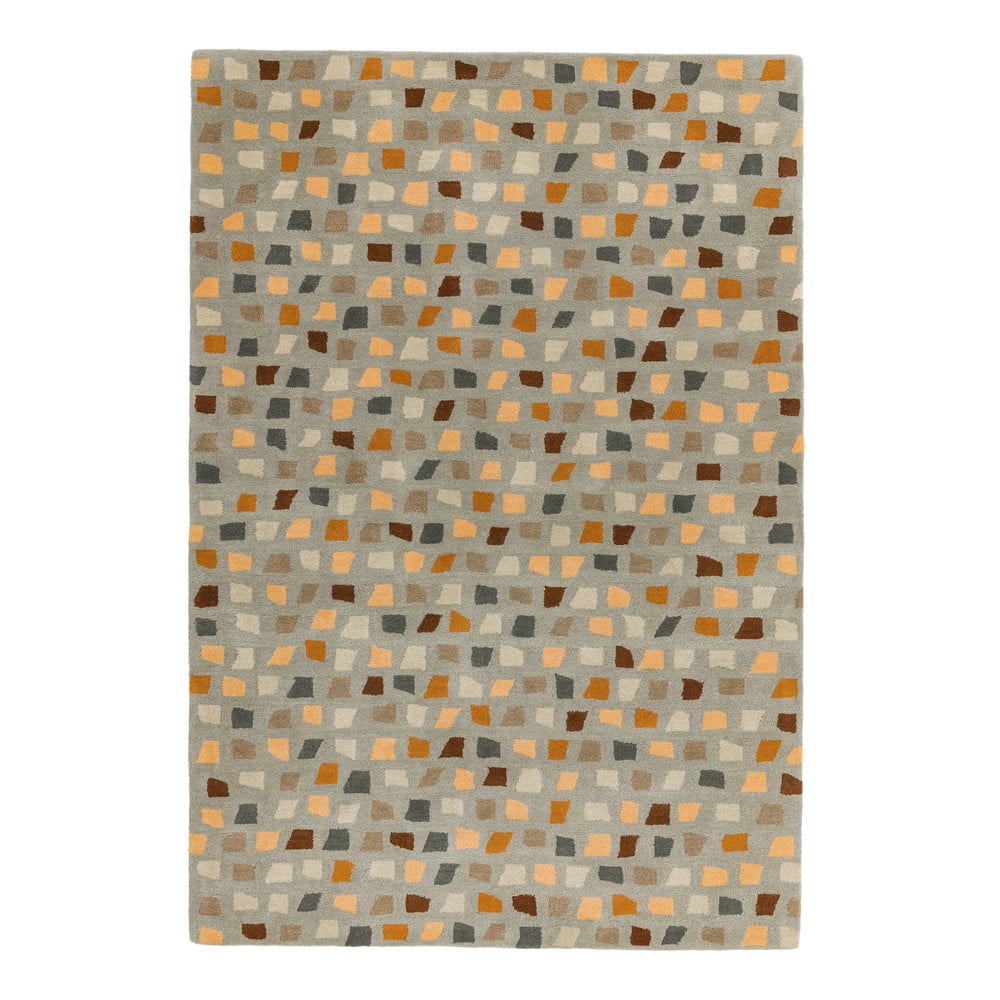 Koberec Asiatic Carpets Reef Pixel Grey Multi, 200 x 290 cm