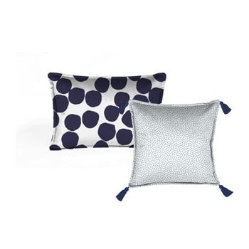 Set 2 perne decorative velvet atelier spots, 45 x 45 cm