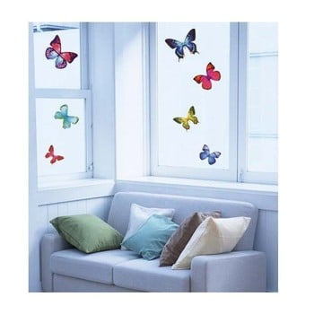 Set 26 de autocolante ambiance exotic butterflies