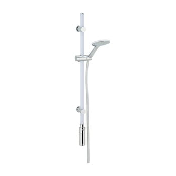 Bară de duș cu led și pară wenko warm white, lungime 94 cm