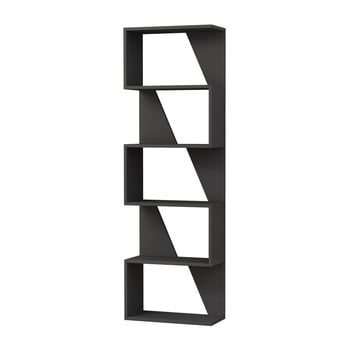 Bibliotecă homitis frame, gri antracit