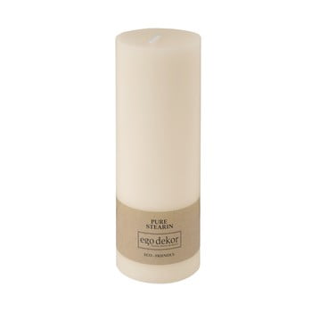Lumânare baltic candles eco, înălțime 20 cm, crem