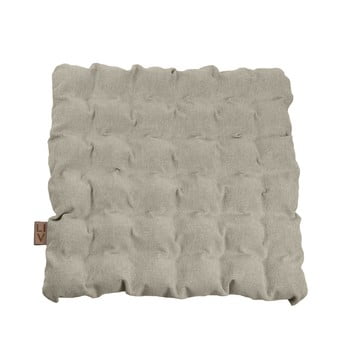 Pernă pentru șezut cu bile pentru masaj linda vrňáková bubbles, 55 x 55 cm, gri deschis