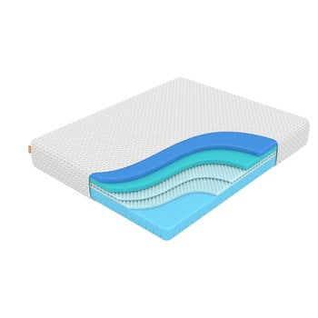 Saltea din spumă cu memorie ocean max transform, 90 x 200 cm, înălțime 23 cm