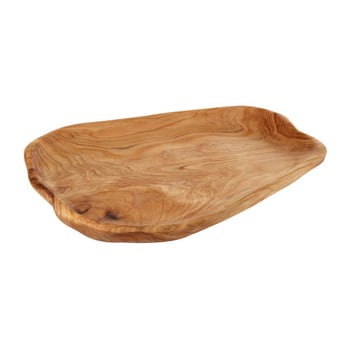 Platou pentru servit din lemn de cedru premier houseware kora, 22 x 32 cm