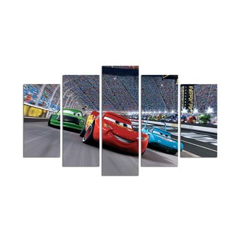 Tablou din 5 piese cars