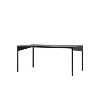 Masă de cafea custom form obroos, lungime 100 cm, negru