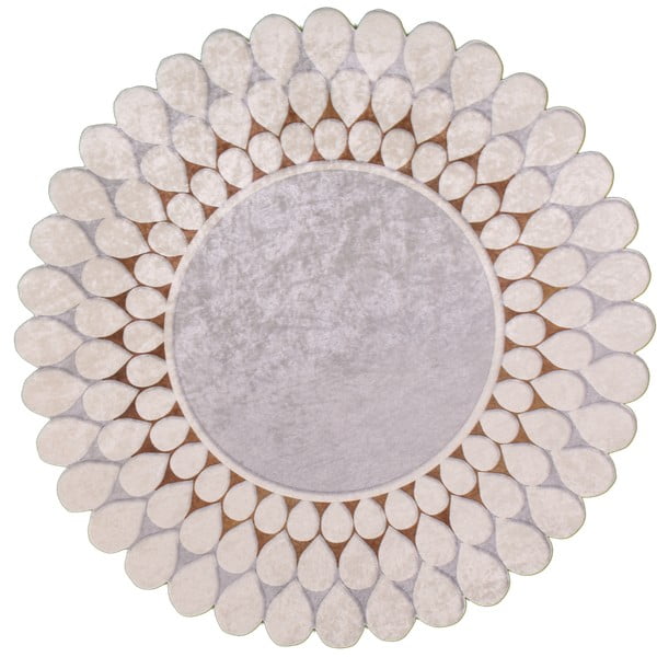 Odolný koberec Vitaus Zinno, ⌀ 80 cm