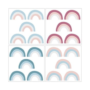 Set 20 de autocolante dekornik rainbow color