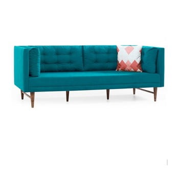 Canapea cu 3 locuri balcab home eva, turcoaz