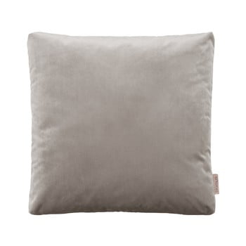 Față de pernă cu efect de catifea blomus, 45 x 45 cm, taupe