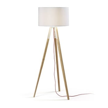 Lampadar la forma uzagi, alb