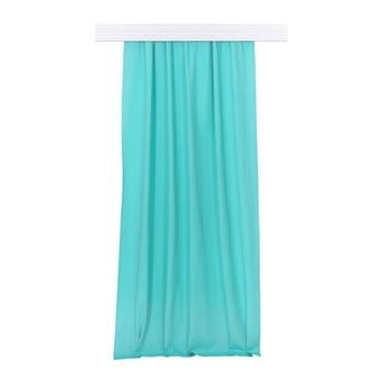 Draperie apolena plane, 170 x 270 cm, turcoaz