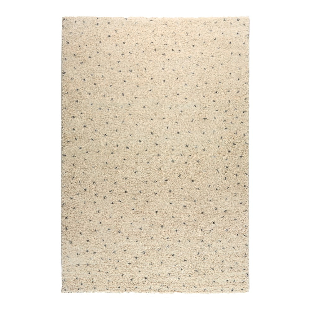 Krémovo-šedý koberec Bonami Selection Dottie, 140 x 200 cm